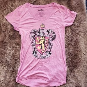 harry potter gryffindor v-neck tee